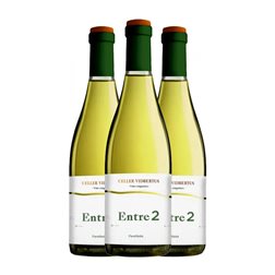 Vidbertus Entre 2 Parellada Conca de Barberà 75 cl Vino Blanco (Caja de 3 unidades)