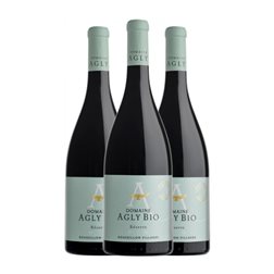 Vignerons Catalans Domaine Agly Trocken — Seco Côtes du Roussillon Villages Reserva Bio — Biológico 75 cl Vino Tinto (Caja de 3 unidades)