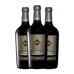 Vigneti del Salento Zolla Susumaniello Trocken — Seco Puglia 75 cl Vino Tinto (Caja de 3 unidades)