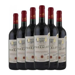 Vignobles Delong. Château Parralot Bordeaux Supérieur — Superior 75 cl Vino Tinto (Caja de 6 unidades)
