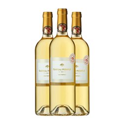 Vignobles du Hayot. Château Pebayle Sauternes 75 cl Vino Blanco (Caja de 3 unidades)