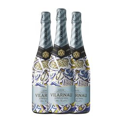 Vilarnau Brut Cava Reserva 75 cl Espumoso Blanco (Caja de 3 unidades)