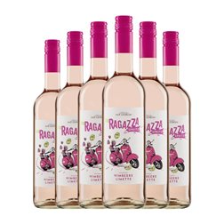 Villa San Giorgio Ragazza Spritz Bio — Biológico 75 cl Himbeere — Frambuesa, Limette — Lima Vino Rosado (Caja de 6 unidades)