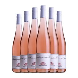 Villa Wolf Pinot Negro Trocken — Seco Pfälz Rosé — Rosado 75 cl Vino Rosado (Caja de 6 unidades)