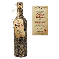 Vin rouge immergé Bordeaux supérieur Château Pertignas 75cl