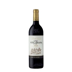 Viña Arana Gran Reserva 2015 Magnum 1,5L en francés se traduce como:

Viña Arana Gran Reserva 2015 Magnum 1,5L. 

Los nombres propios y términos específicos como "Gran Reserva" y "Magnum" se suelen dejar sin traducir.