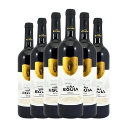 Viña Eguía Crianza Botella Magnum 1,5 L Vino Tinto (Caja de 6 unidades)