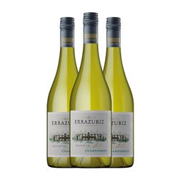 Viña Errazuriz Chardonnay Estate Wine — Vino de Finca Reserva 75 cl Vino Blanco (Caja de 3 unidades)