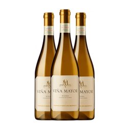 Viña Mayor Verdejo Rueda Fermentado en Barrica 75 cl Vino Blanco (Caja de 3 unidades)