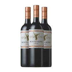 Viña Montes Alpha Malbec Valle de Colchagua 75 cl Vino Tinto (Caja de 3 unidades)