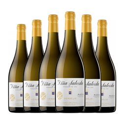Viña Salceda Verdejo Rueda Joven 75 cl Vino Blanco (Caja de 6 unidades)