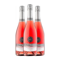 Viña Torreblanca Brut Cava 75 cl Espumoso Rosado (Caja de 3 unidades)
