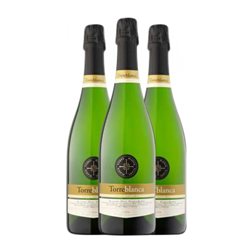 Viña Torreblanca Brut Nature Cava 75 cl Espumoso Blanco (Caja de 3 unidades)