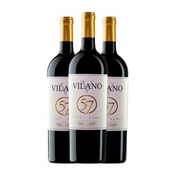 Viña Vilano 57 75 cl Vino Tinto (Caja de 3 unidades)