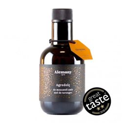 Vinagre Agridulce Moscatel con miel de naranjo, Alemany 1879