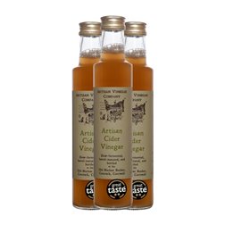 Vinagre Artisan Botellín 25 cl Manzana, Cider — Sidra (Caja de 3 unidades)