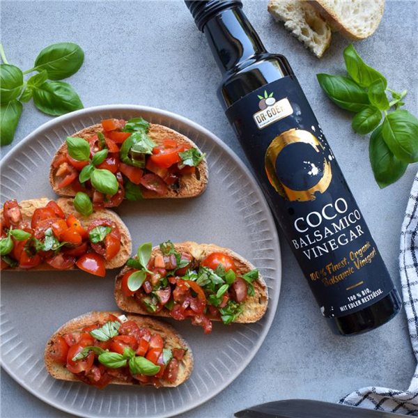 Vinagre Balsámico con Sirope de Coco BIO 250ml-lateral