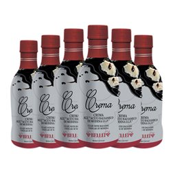 Vinagre Bellei Balsámico, Crema Botellín 25 cl (Caja de 6 unidades)
