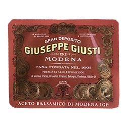 Vinagre Caja de 150 unidades Giuseppe Giusti Riccardo Il Denso Modena Balsámico Botellín Miniatura 5 cl