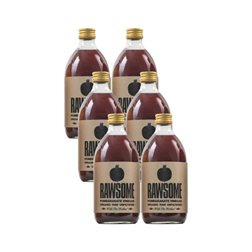 Vinagre de granada sin filtrar Bio 500ml RAWSOME