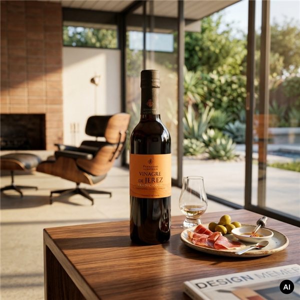 Sherry Vinegar Yema Fernando De Castilla 375ml-lateral
