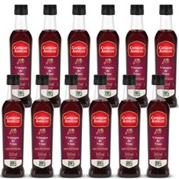 Vinagre de Vino 500ml botella Marasca 25% RPET Caja 12 uds.