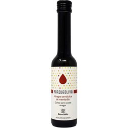 Vinagre semidulce de membrillo Parqueoliva se traduce al alemán como:

"Halb-süßer Quittenessig Parqueoliva".