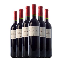 Viñas de Rioja Calavia Rioja Crianza 75 cl Vino Tinto (Caja de 6 unidades)