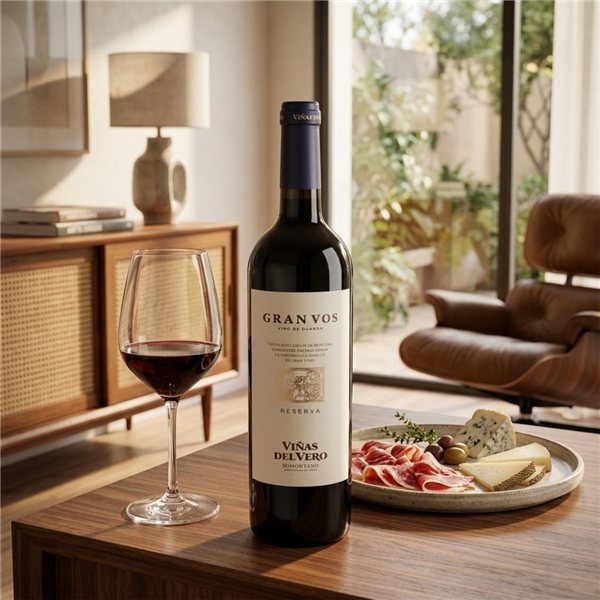 Viñas del Vero Gran Vos Reserva 2015-detalle