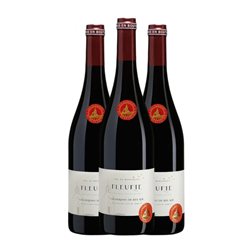 Vinescence. Les Clochers Gamay Fleurie 75 cl Vino Tinto (Caja de 3 unidades)