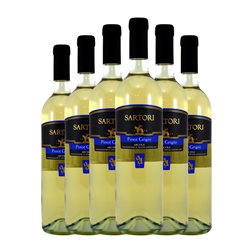 Vinicola Sartori Pinot Gris 75 cl Vino Blanco (Caja de 6 unidades)