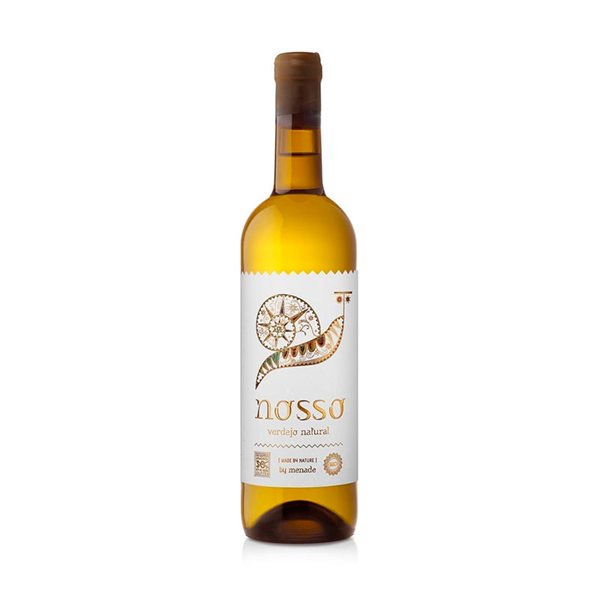 Vino Blanco Nosso, Menade (6 unidades)-detalle