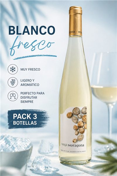 Pack Vino Blanco Fresco – 3 Botellas | Envío Incluido-detalle