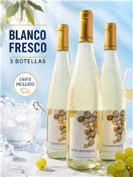 Pack Vino Blanco Fresco – 3 Botellas | Envío Incluido