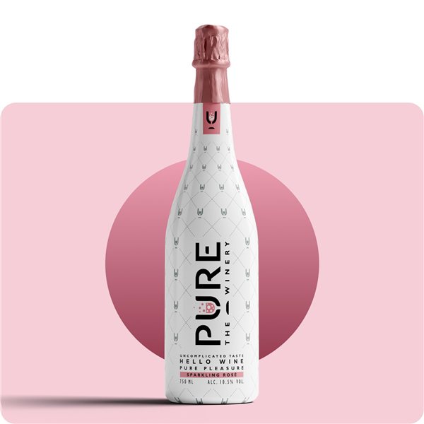 Rosé Sekt 0% Zucker-izquierda