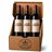 Vino Tinto 100% Merlot 2021  Henrique de Benoit | Caja Vino 3 Botellas 750 ml | 15 Meses en Fudres de Roble Francés + 4 Años en Botella | Pack Regalo Gourmet