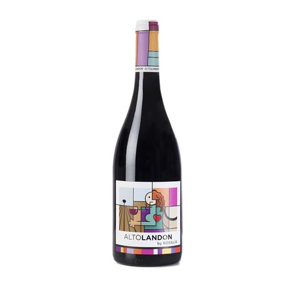 Red wine Altonlandon by Rosalía, Altolandon (6 units)-detalle