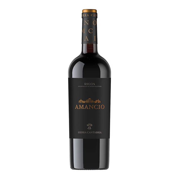Vino Tinto Amancio, Sierra Cantabria-detalle