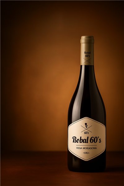 Vin rouge bobal crianza moderne et avec personnalité – Bobal 60’s-detalle