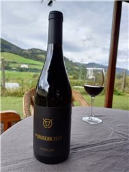 Vin rouge élevé en fût PERURENA 1974