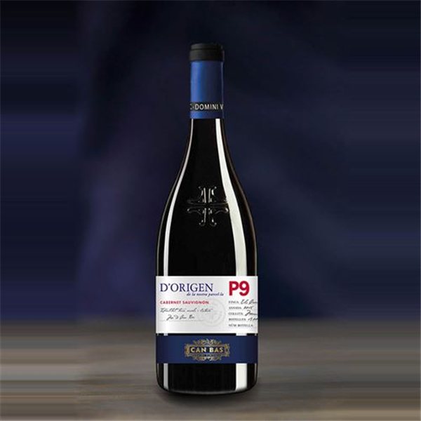 Organic Red Wine, D'Origen P9, Can Bas (6 units)-lateral