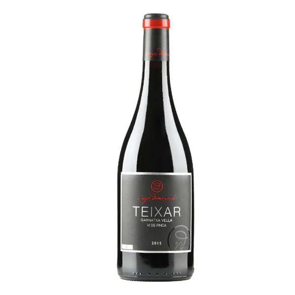 Vino tinto ecológico, Teixar, Vinyes Domenech,-detalle