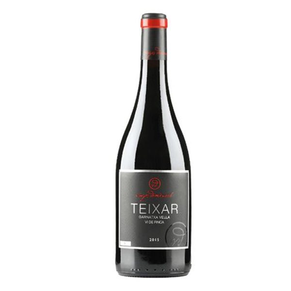 Vino tinto ecológico, Teixar, Vinyes Domenech,-lateral