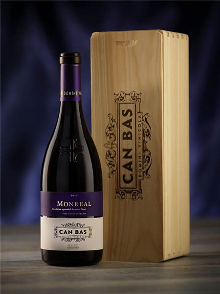 Vin rouge Monreal, Can Bas-detalle