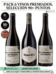 Caja Regalo Vino premiado 90+ puntos (Envío Incluido) – Pack 6 botellas