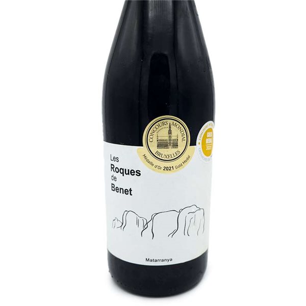 Preis Rotwein "Les Roques de Benet"-detalle