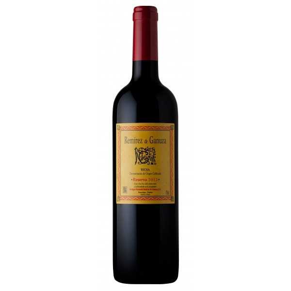 Red Wine Reserva, Remírez de Ganuza (6 units)-detalle