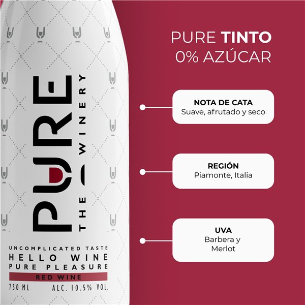 Red Wine 0% Sugar-trasera