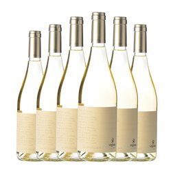 Vinos La Zorra 8 Vírgenes Serranas Vino de Calidad Sierra de Salamanca Crianza 75 cl Vino Blanco (Caja de 6 unidades)