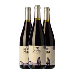 Vinos La Zorra Vino de Calidad Sierra de Salamanca Joven 75 cl Vino Tinto (Caja de 3 unidades)